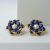 AZURE Climbing Rose Earrings