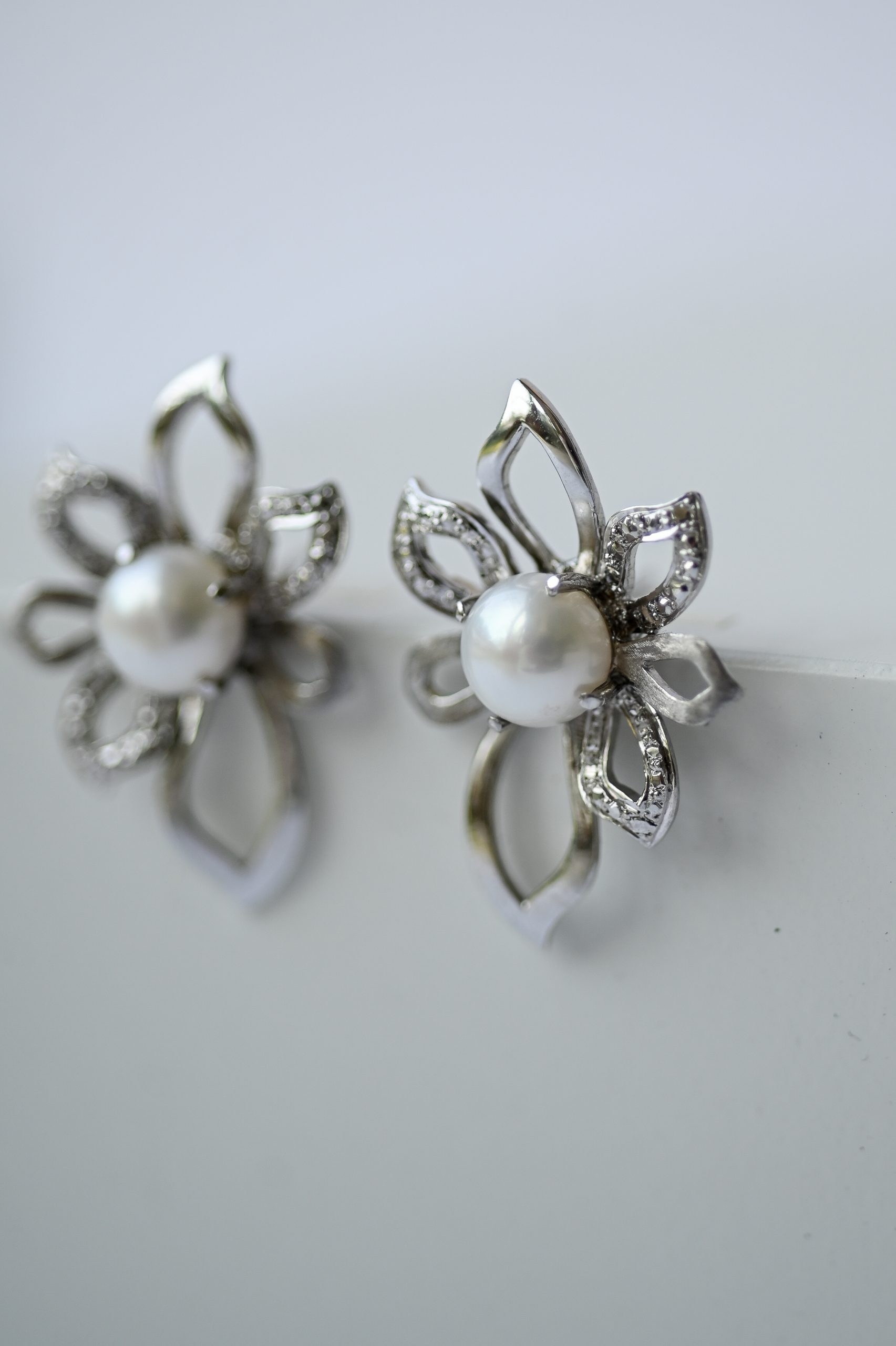 Jasmine Earrings - AZURE Luxury Jewellery - Sterling Silver