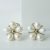 White Champa Earrings