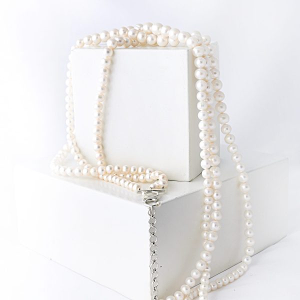 Layered Pearl Necklace Layered Pearl Necklace