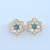 Mother of Pearl Climbing Rose Earrings