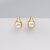 Pearl Teardrop Earrings- Gold Plated