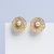 Quartz Oyster Earrings